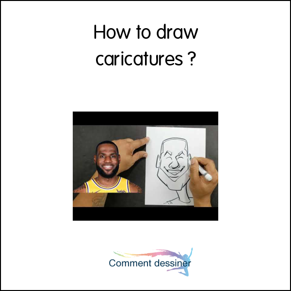 How to draw caricatures